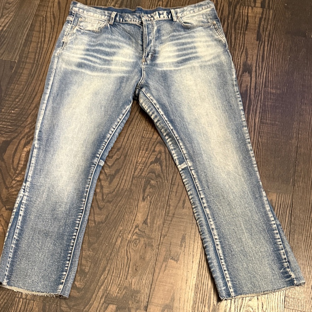 Women's Straight Leg Jeans - Blue